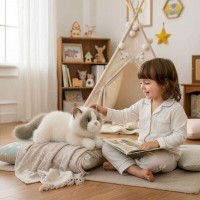 Мягкая игрушка Кошка JX805532014K Медведь Калуга