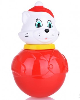 Неваляшка большая "Кот Мурлыка" (п/п пакет) Медведь Калуга