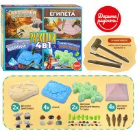 Игра 4 в 1 "Раскопки" Медведь Калуга