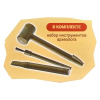 Игра 4 в 1 "Раскопки" Медведь Калуга