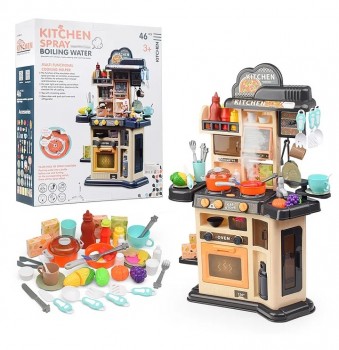 Игровой набор кухня "Мастер шеф" цвет серый, в коробке Медведь Калуга