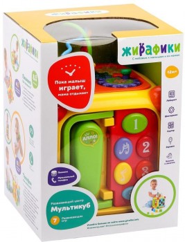 Развивающий центр "Мультикуб", 7 игр Медведь Калуга