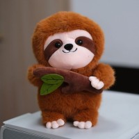 Мягкая игрушка Ленивец DL802331805BR Медведь Калуга