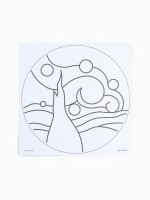 Набор для творчества Ковровая вышивка "Ночь" Медведь Калуга