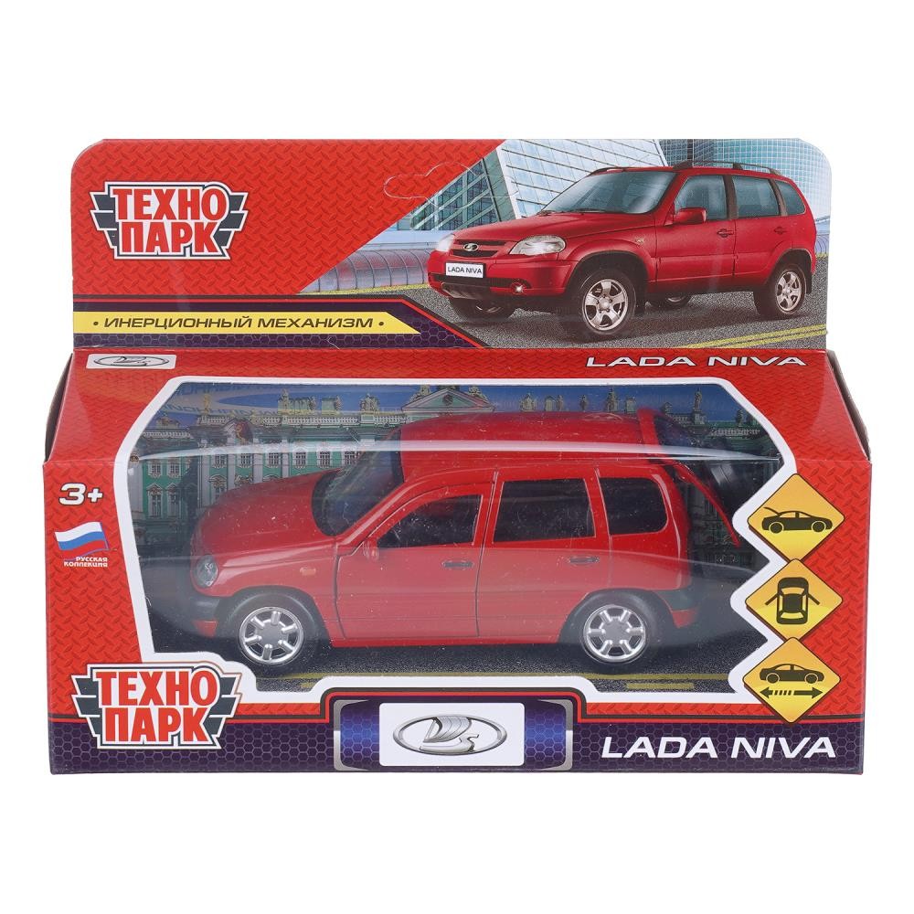 Машина металл "LADA NIVA" Медведь Калуга