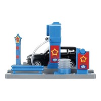 412921 Игрушка пластик свет-звук АВТОМОЙКА с водой 21 см Медведь Калуга