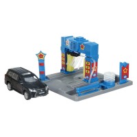412921 Игрушка пластик свет-звук АВТОМОЙКА с водой 21 см Медведь Калуга