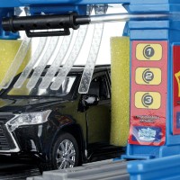 412921 Игрушка пластик свет-звук АВТОМОЙКА с водой 21 см Медведь Калуга