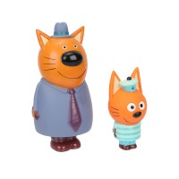 Игрушки для ванны «Три кота. Папа и Коржик» Медведь Калуга