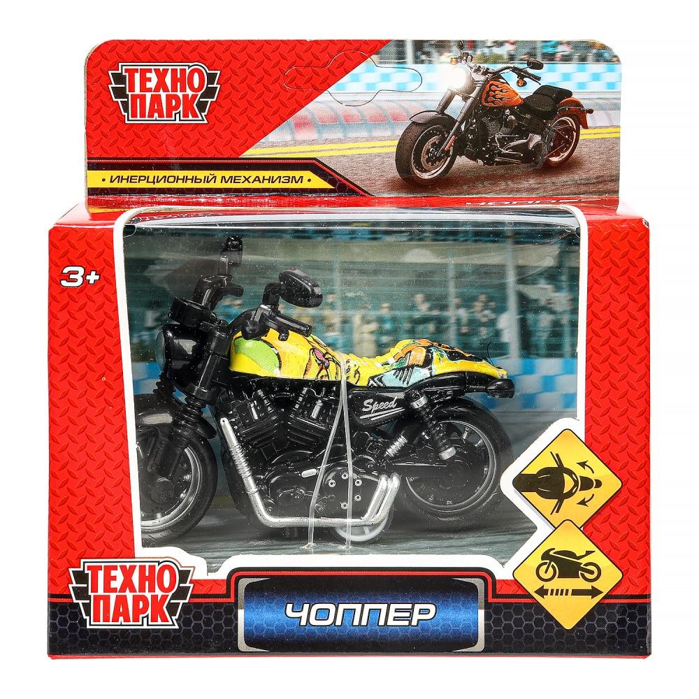 Металлическая модель «Чоппер» Медведь Калуга