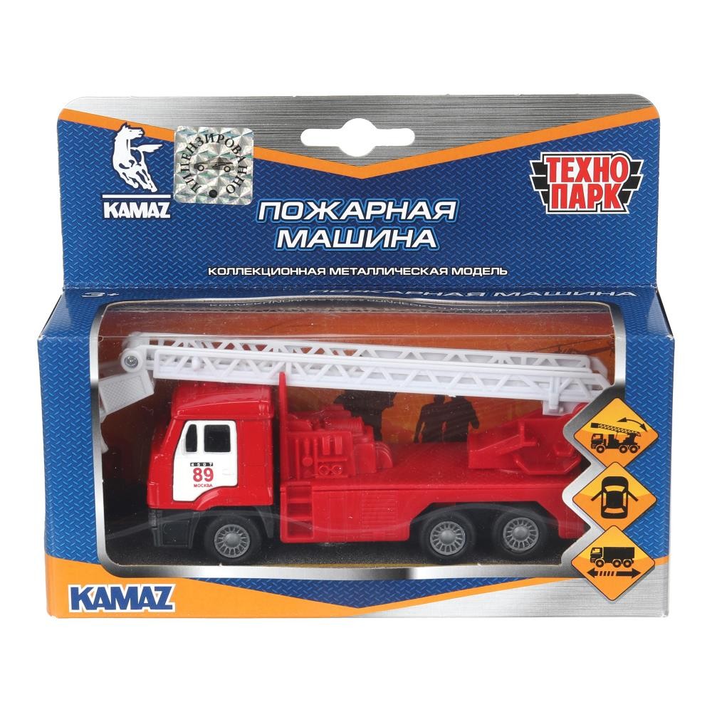 Машина металл KAMAZ ПОЖАРНАЯ МАШИНА Медведь Калуга