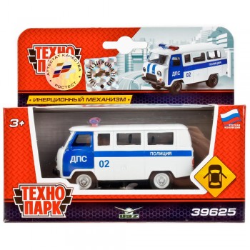 Машина металл  ПОЛИЦИЯ УАЗ 39625 Медведь Калуга