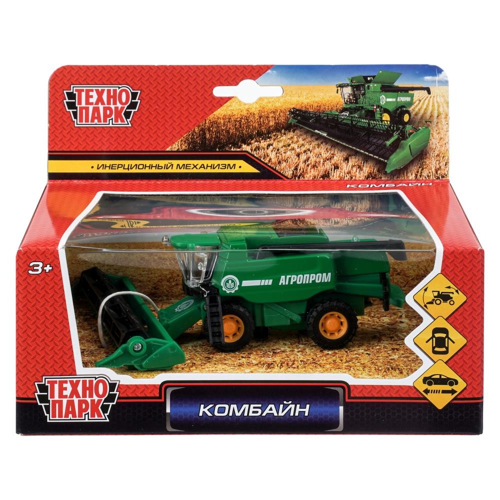 Машина металл КОМБАЙН зерноуборочный Медведь Калуга