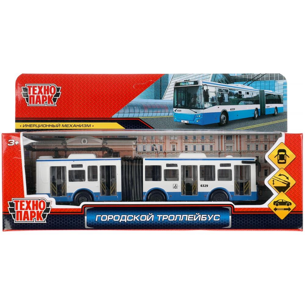 Машина металл ГОРОДСКОЙ ТРОЛЛЕЙБУС Медведь Калуга