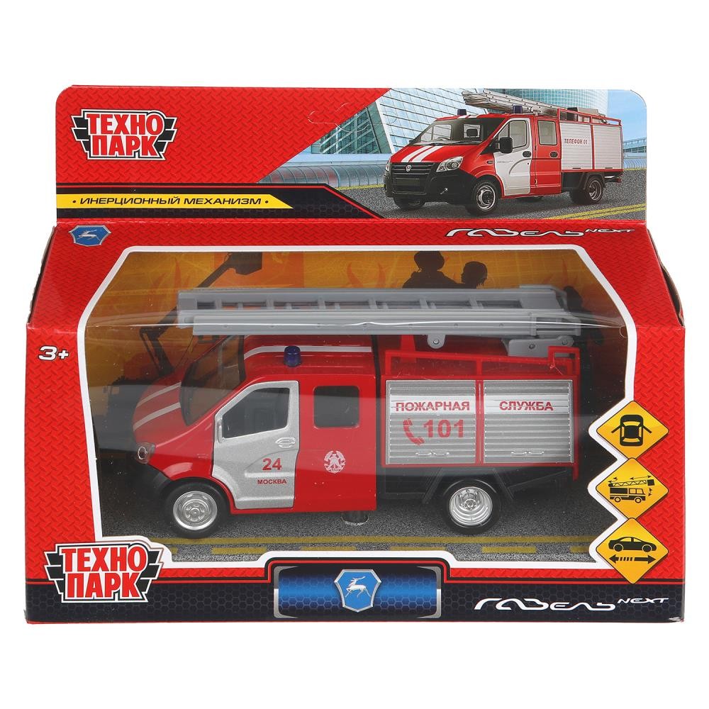 Машина металл ГАЗЕЛЬ NEXT ПОЖАРНАЯ Медведь Калуга