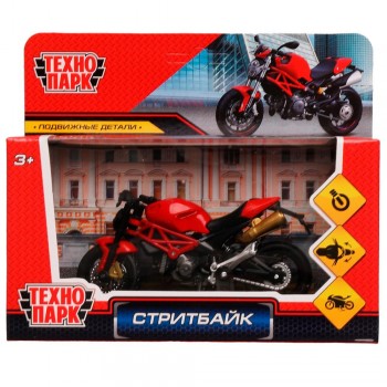 Модель металл СТРИТБАЙК 11см Медведь Калуга