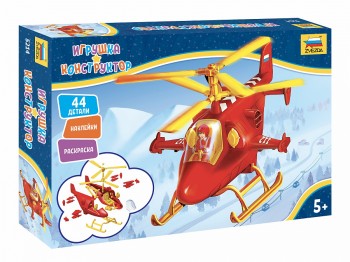 Игрушка-конструктор. Спасательный вертолёт Медведь Калуга