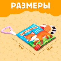 Книжка-шуршалка "Потешки" Медведь Калуга
