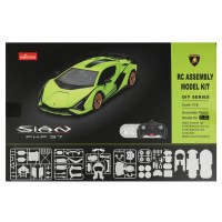 Машина р/у 1:18 lamborghini sian конструктор 72 дет. Медведь Калуга
