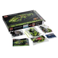 Конструктор СУПЕРКАР lamborghini (инерция) , 439 дет. Медведь Калуга