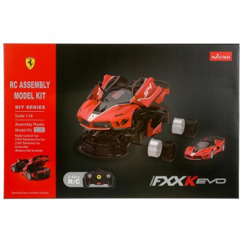 Машина р/у 1:18 ferrari fxx evo конструктор 84 дет. Медведь Калуга