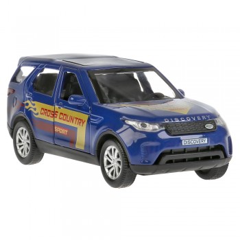 297497 Машина металл свет-звук LAND ROVER DISCOVERY СПОРТ 12 см, дв, баг, син, кор. Медведь Калуга