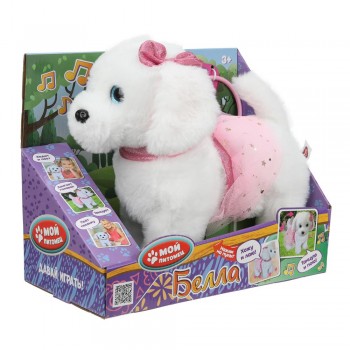 392772 Интерактивный щенок Белла 22см танцует, в кор Медведь Калуга