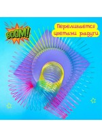 Пружинка - радуга «Большая», в сетке, d=7.5 см Медведь Калуга
