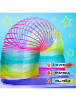 Пружинка - радуга «Большая», в сетке, d=7.5 см Медведь Калуга