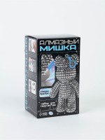 Алмазный брелок «Мишка», цвет чёрный, своими руками Медведь Калуга