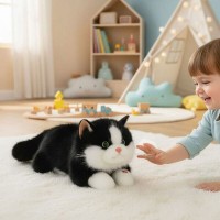 Мягкая игрушка Кошка JX805532018BK Медведь Калуга