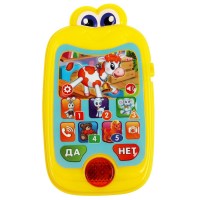 346676 Телефон с глазками барто Барто А. весёлый телефончик барто+ блист./бат. Умка в кор.40шт Медведь Калуга