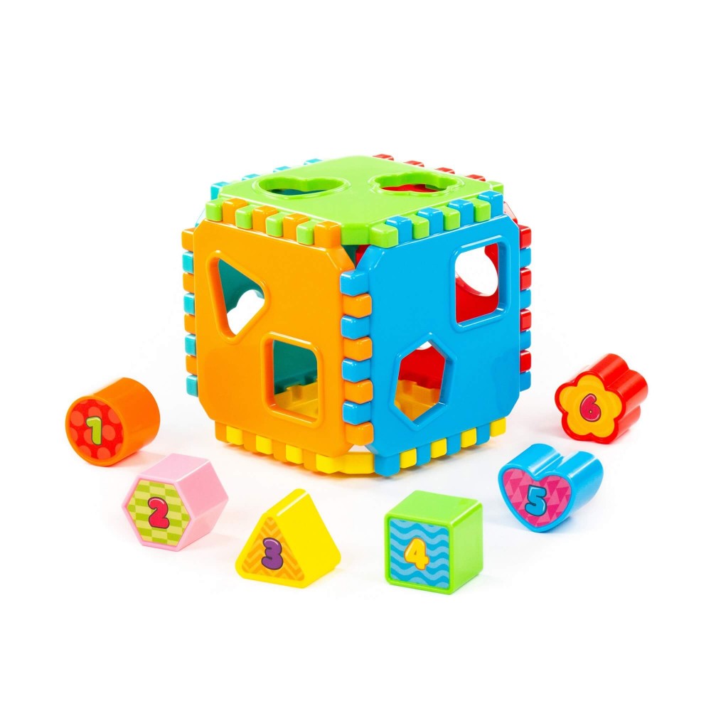 Игрушка развивающая "Куб" (в коробке) Медведь Калуга